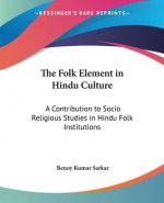 Folk Element in Hindu Culture