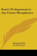 Kant's Prolegomena to Any Future Metaphysics
