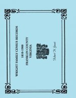Wright Family Census Records, Franklin County, Virginia, 1810-1900