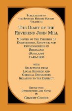 Diary of the Rev. John Mill