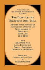 Diary of the Rev. John Mill