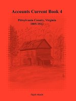 Accounts Current Book 4, Pittsylvania County, Virginia, 1805-1812