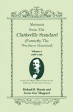 Abstracts from the Clarksville Standard (Formerly the Northern Standard)