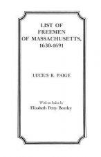 List of Freemen of Massachusetts, 1630-1691