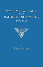 Marriages and Deaths from Baltimore Newspapers, 1796-1816