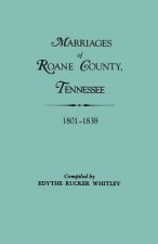 Marriages of Roane County, Tennessee, 1801-1838