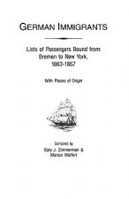German Immigrants : Lists of Passengers Bound from Bremen to New York, 1863-