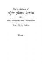 Early Settlers of New York State