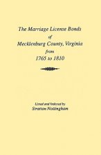 Marriages of Mecklenburg County Virginia from 1765 to 1810