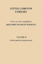 Little Compton Families. LIttle Compton, Rhode Island. Volume II
