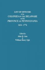List of Officers of the Colonies on the Delaware and the Province of Pennsylvania, 1614-1776