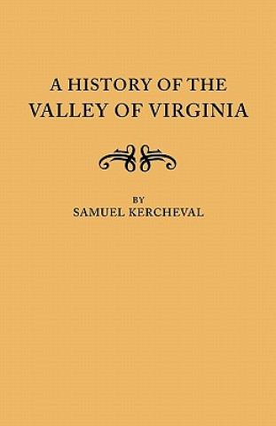 History of the Valley of Virginia