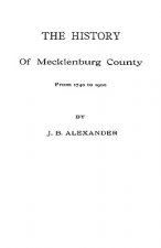History of Mecklenburg County [NC]