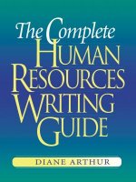 Complete Human Resources Writing Guide