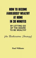 How to Become Fabulously Wealthy at Home in 30 Minutes by Letting Go of the Desire to be Wealthy