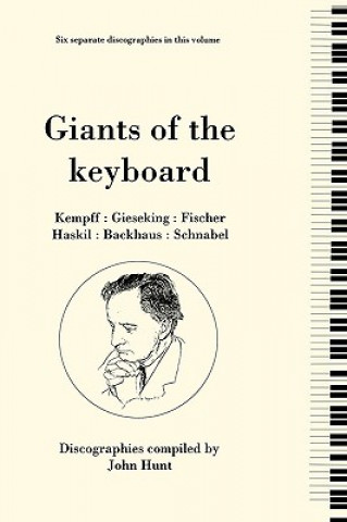 Giants of the Keyboard, 6 Discographies Wilhelm Kempff, Walter Gieseking, Edwin Fischer, Clara Haskil, Wilhelm Backhaus, Artur Schnabel