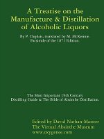 Manufacture & Distillation of Alcoholic Liquors by P.Duplais. The Most Important 19th Century Distilling Guide & The Bible of Absinthe Distillation. F