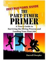 Part-Timer Primer