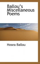 Ballou's Miscellaneous Poems