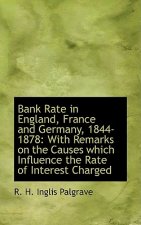 Bank Rate in England, France and Germany, 1844-1878