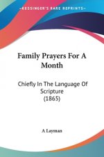 Family Prayers For A Month