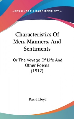 Characteristics Of Men, Manners, And Sentiments