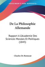 De La Philosophie Allemande