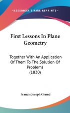 First Lessons In Plane Geometry