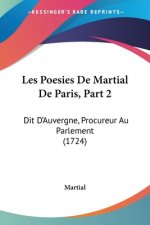Poesies De Martial De Paris, Part 2