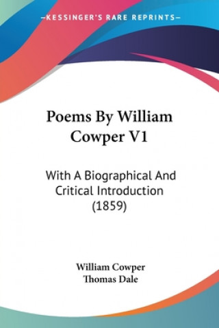 Poems By William Cowper V1