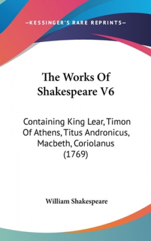 Works Of Shakespeare V6