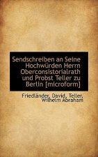 Sendschreiben an Seine Hochw Rden Herrn Oberconsistorialrath Und Probst Teller Zu Berlin [Microform]