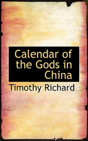 Calendar of the Gods in China