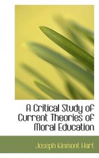 Critical Study of Current Theories of Moral Education