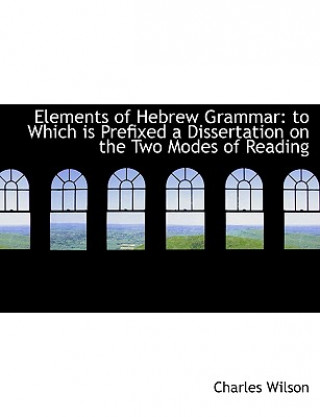 Elements of Hebrew Grammar