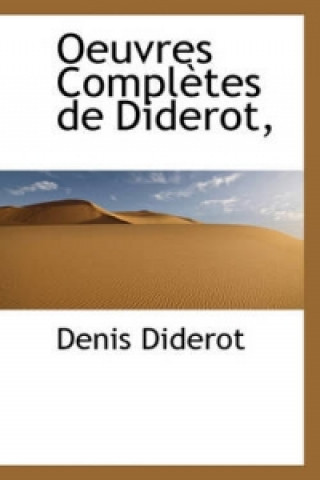 Oeuvres Completes de Diderot