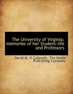 University of Virginia; Memories of Her Student-Life and Professors