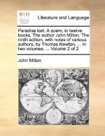 Paradise lost. A poem, in twelve books. The author John Milton. The ninth edition, with notes of various authors, by Thomas Newton, ... In two volumes
