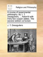 course of experimental philosophy. By J. T. Desaguliers, ... Adorn'd with thirty-two copper-plates. The second edition corrected.