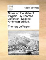 Notes on the State of Virginia. by Thomas Jefferson. Second American Edition.