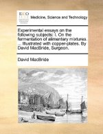 Experimental Essays on the Following Subjects