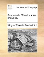 Examen de l'Essai sur les pr jug s.