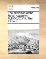 Exhibition of the Royal Academy, M, DCC, XCVIII. the Thirtieth.