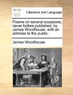 Poems on Several Occasions, Never Before Published; By James Woodhouse