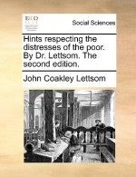 Hints Respecting the Distresses of the Poor. by Dr. Lettsom. the Second Edition.