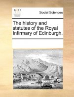 History and Statutes of the Royal Infirmary of Edinburgh.
