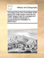 Report from the Committee of the Guild-Hall Subscription Towards the Relief Support and Encouragement of the Soldiers Employed in Suppressing the Rebe