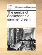 Genius of Shakespear, a Summer Dream.