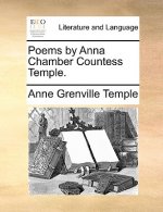 Poems by Anna Chamber Countess Temple.