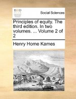 Principles of Equity. the Third Edition. in Two Volumes. ... Volume 2 of 2